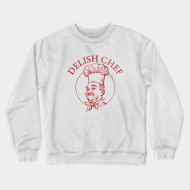 Delish Chef Crewneck Sweatshirt by Riel